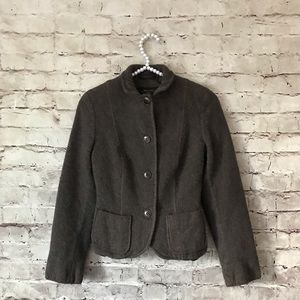 MaxMara Weekend 4 Wool Brown Jacket Coat